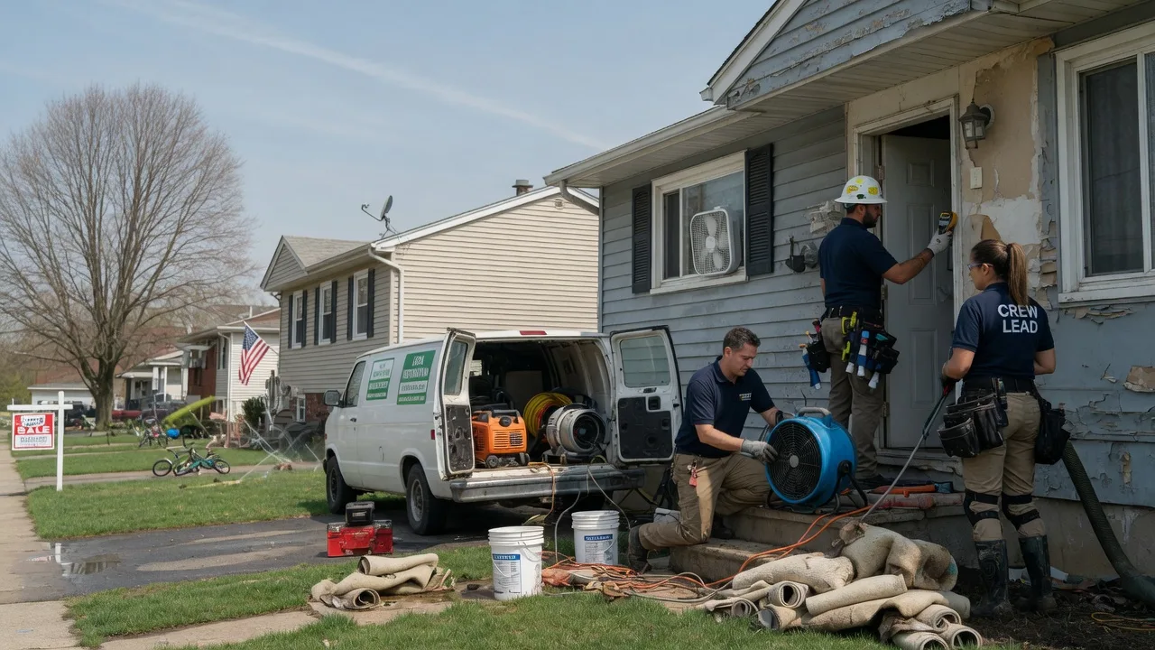 Flood Cleanup in Neches, TX near me