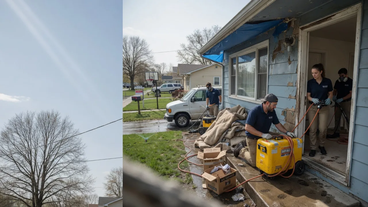 Basement Flood Cleanup in Neches, TX near me